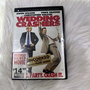 Wedding Crashers DVD Tested Working Comedy Raunchy